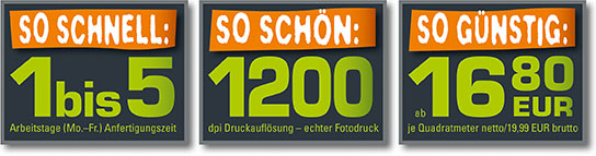 tapetendruck - so schnell, so sch&ouml;n, so g&uuml;nstig!